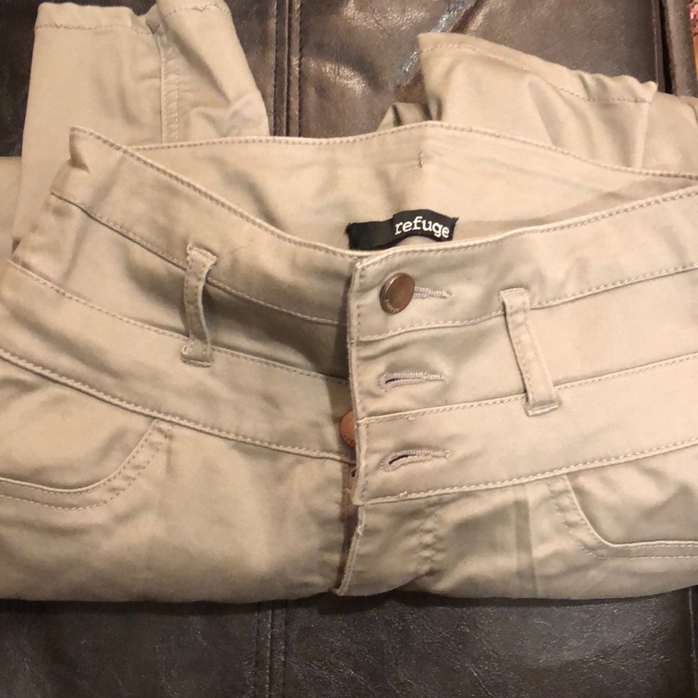 High waisted skinny pants